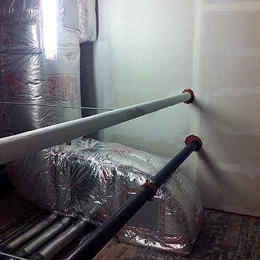 DUCT WRAP WITH ACCESS DOOR